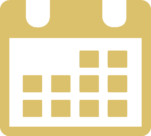 Icône calendrier pour prise de rendez-vous